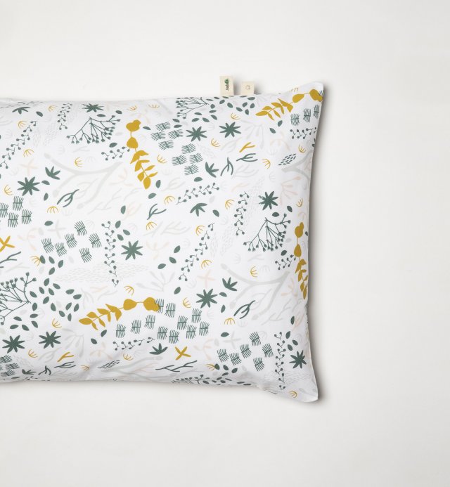 Kopfkissenbezug aus Bio-Baumwolle mit Motiv Yukari douceur 60x60 - 50x70 - 40x60