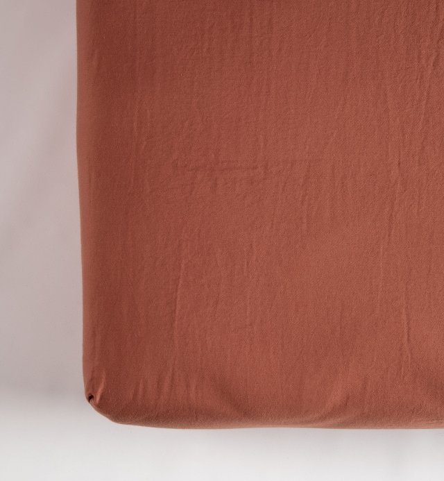 Drap housse Coton Bio pour lit bébé certifié GOTS bonnet 12cm - 60x120cm - 70x140cm