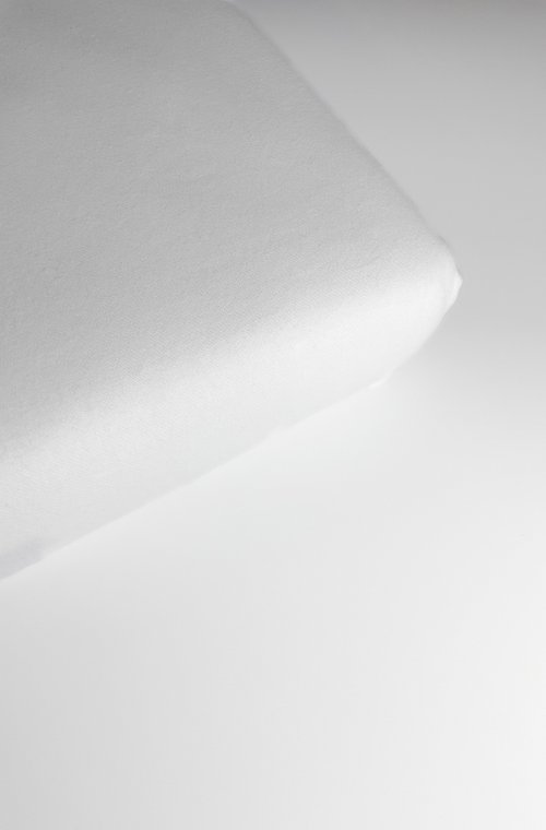 Matratzenschutz für Wiegenmatratzen 50x83cm aus Flanell aus Bio-Baumwolle mit Öko-Tex-Zertifikat