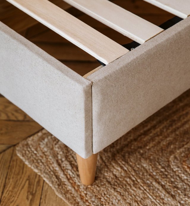 Sommier en kit à lattes - adulte et enfant - scandinave -fabriqué en France