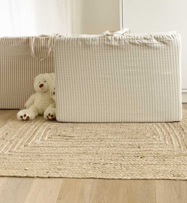 Colchón plegable para bebé Kadolis con funda extraíble 60x120cm