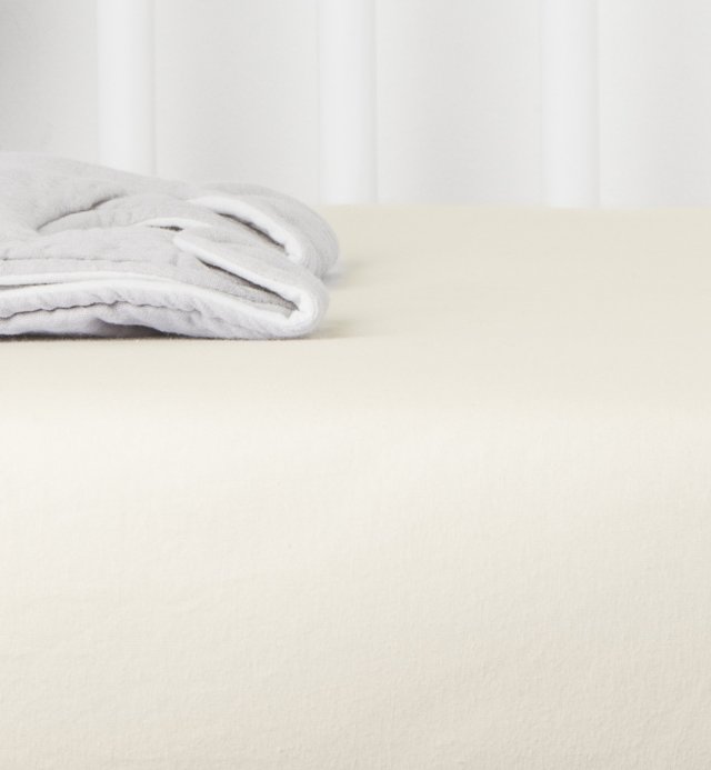 Drap housse bébé couleurs unies - Coton Bio - Pour berceau