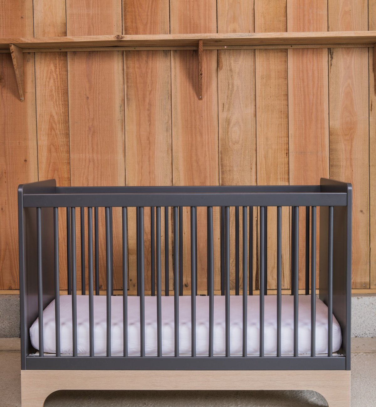 Ecologisch houten evolutionair bed Calvi 70x140 cm Kadolis