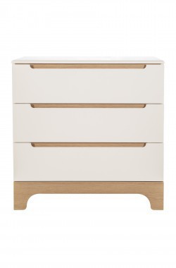 Wooden chest of drawers 3 drawers Calvi