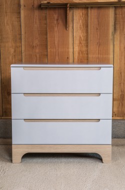 Ecological wooden child's dresser 3 drawers Calvi
