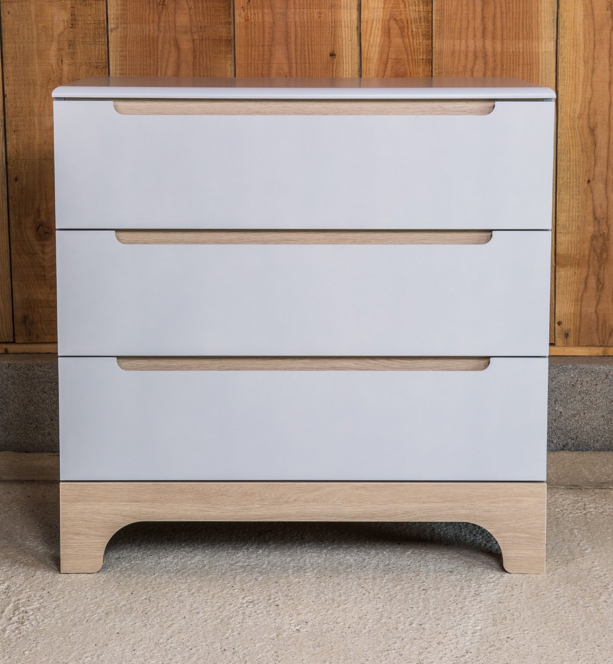 Ecological wooden child's dresser 3 drawers Calvi