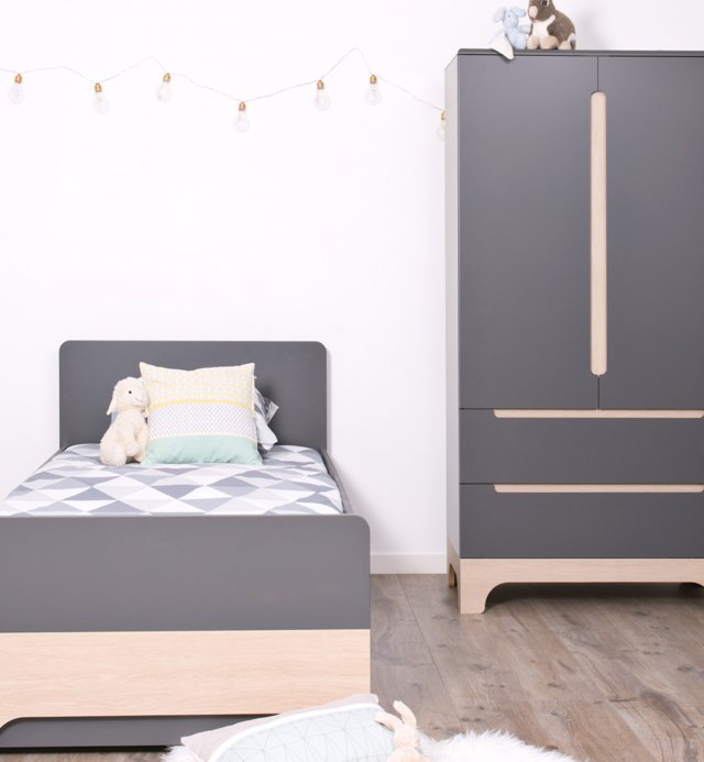 Houten bed 90x200cm voor kinderen Calvi collectie