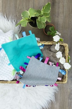 Organic cotton Flat comforter NOUNI with labels