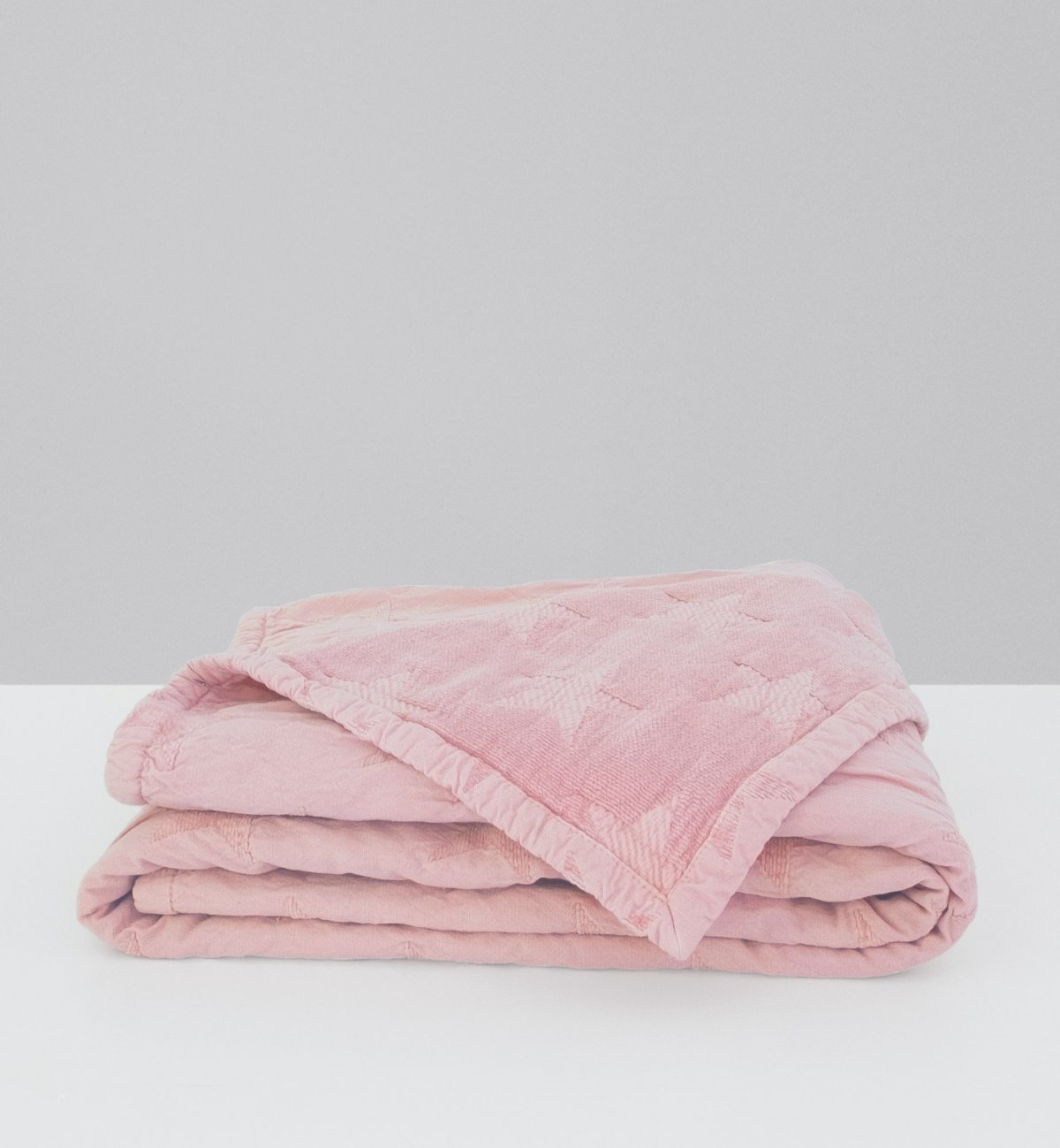 Grand plaid Coton Bio maille chenille Star