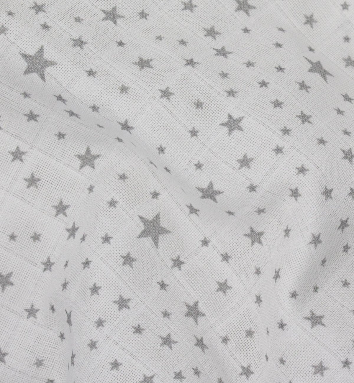 Set of 3 Organic Cotton diapers with polka dot pattern 70x70 cm - Kadolis