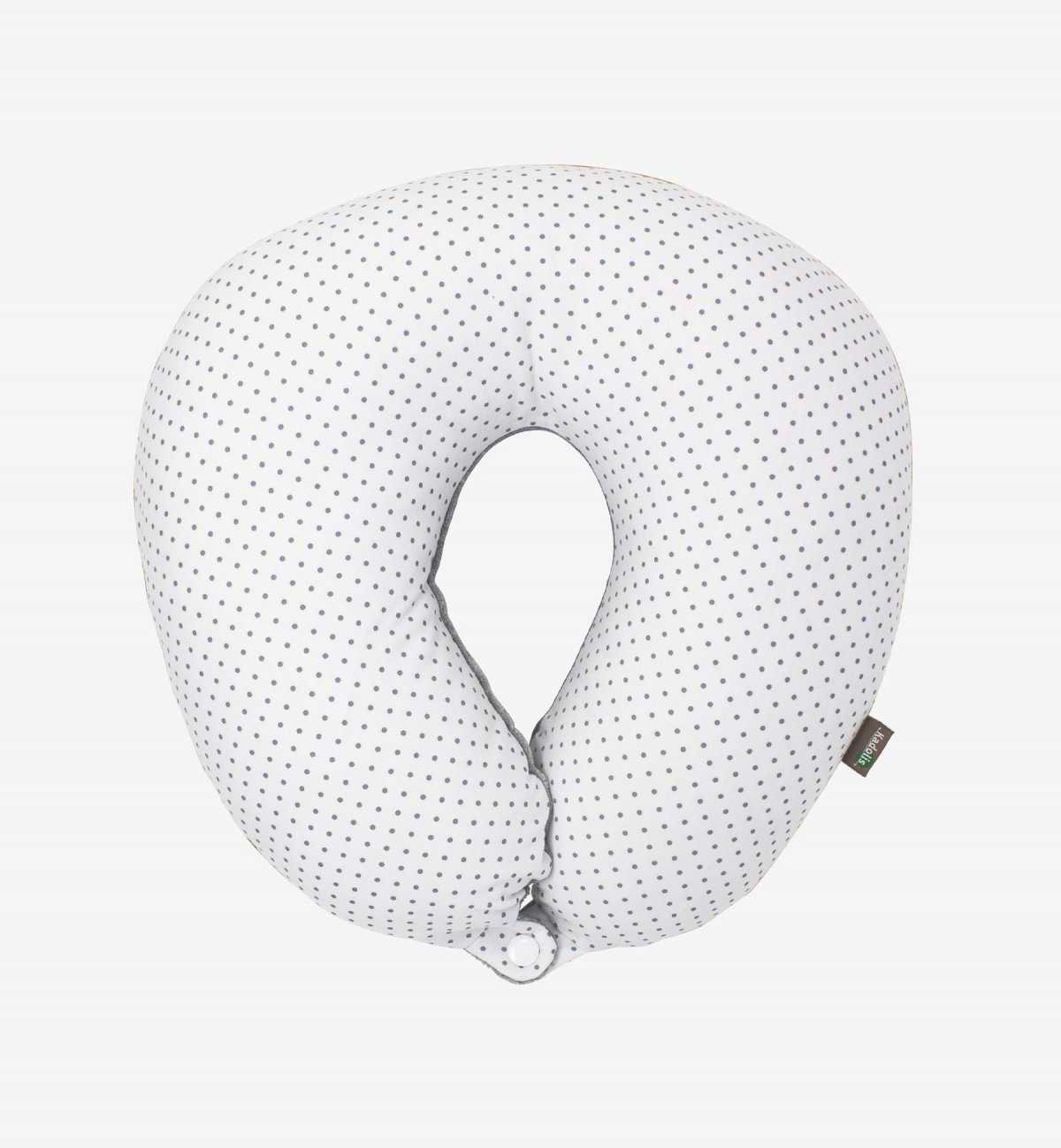 Adult travel pillow with Organic Cotton cover