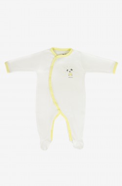 Summer baby pyjamas in organic cotton jersey with Koala patterns