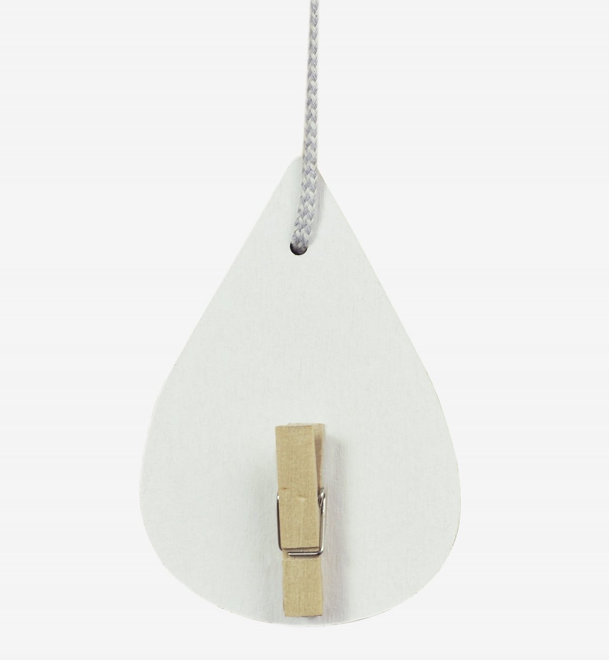 Porte message en bois à motif étoile pour enfant