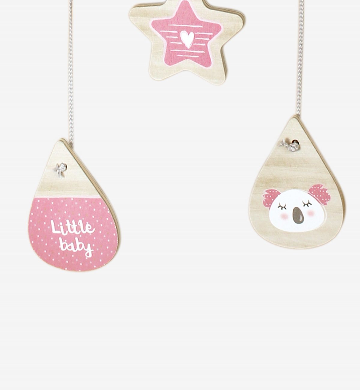 Porta mensajes de madera con diseño de estrellas para niños Kadolis
