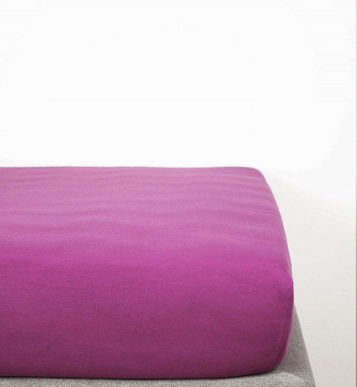 Drap-housse coloris au choix - Coton Bio pour lit 1 personne