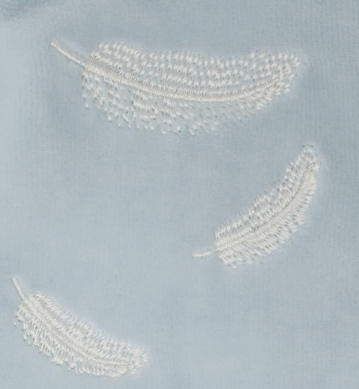 Pijama de bebé en Algodón Orgánico con estampados de plumas blancas Kadolis