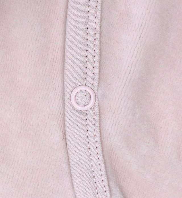 Pyjama bébé hiver en Coton Bio avec motifs plumes blanches 0 à 18 mois