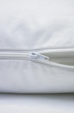 Pillow protector in organic cotton and breathable polyurethane Kadolis