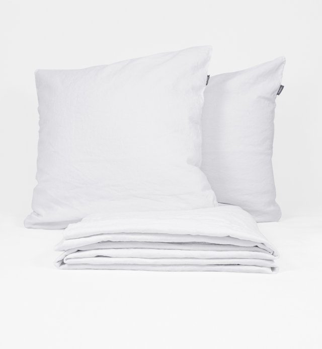 Adult duvet cover in Organic Cotton and linen + Kadolis pillowcases