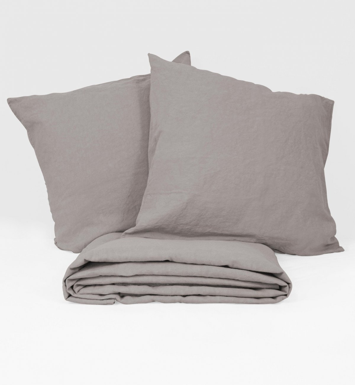 Adult duvet cover in Organic Cotton and linen + Kadolis pillowcases