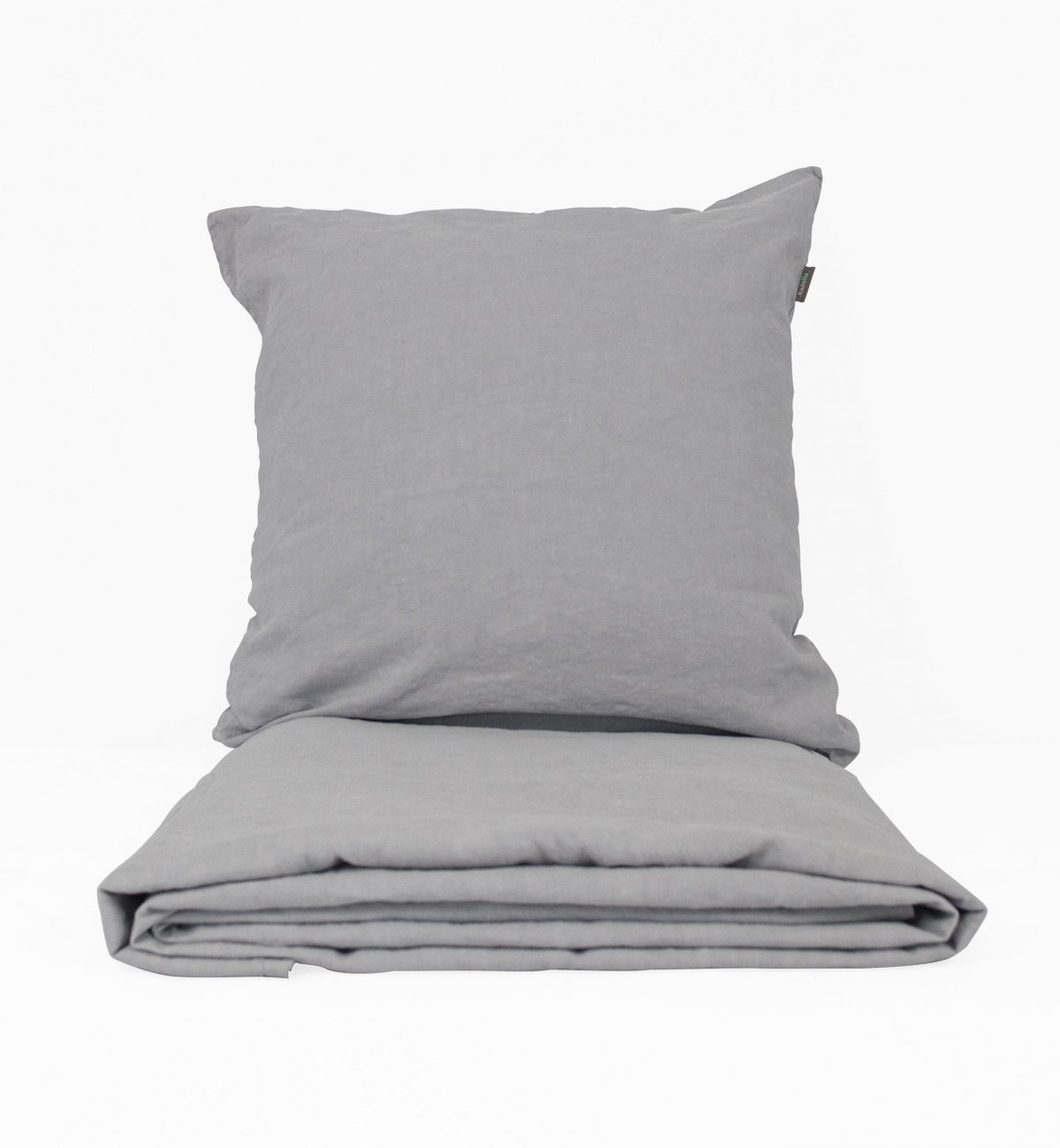 Duvet cover in Organic Cotton blue + Kadolis pillowcase