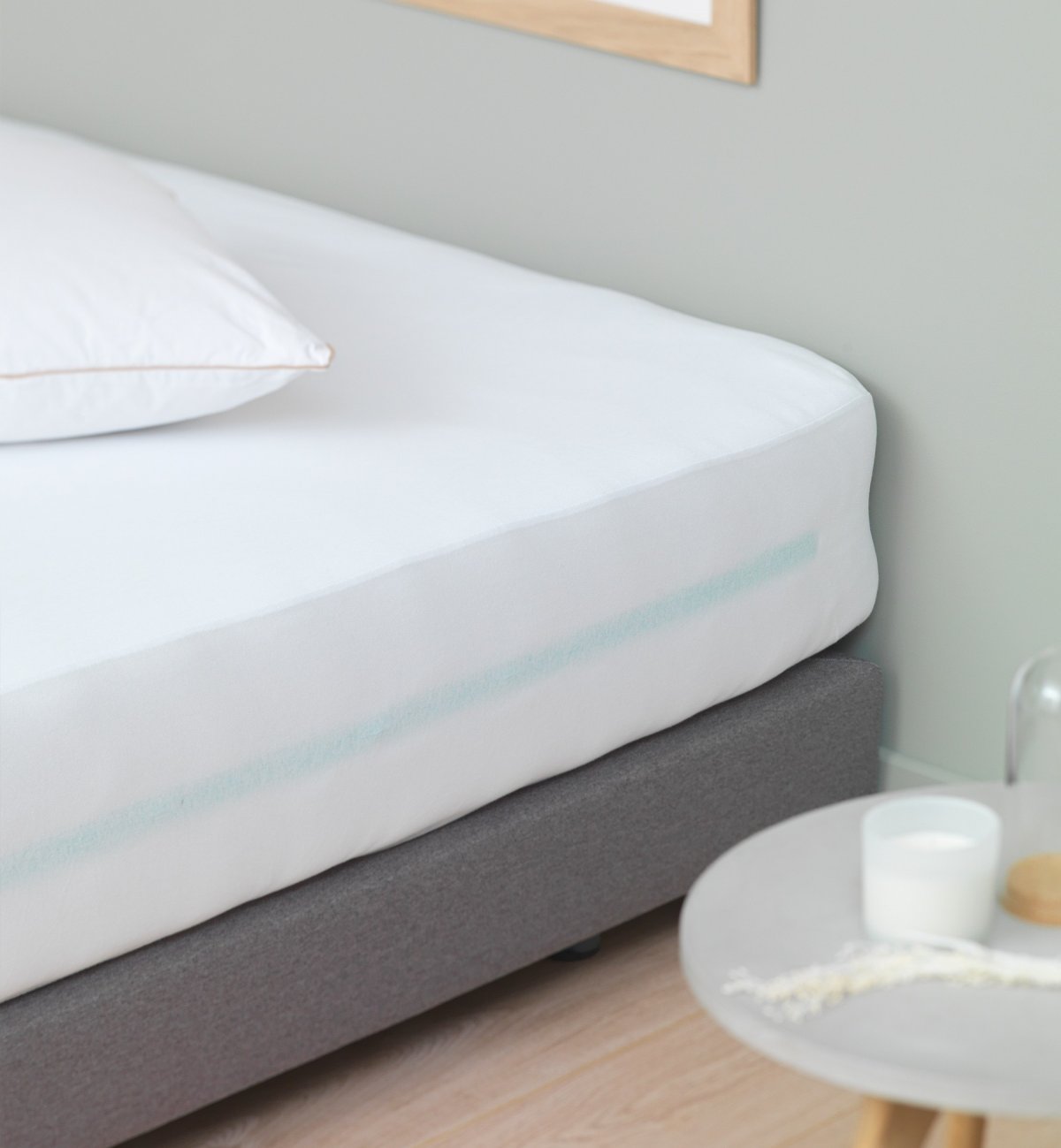 Alèse respirante en TENCEL™ pour matelas adult sans PVC