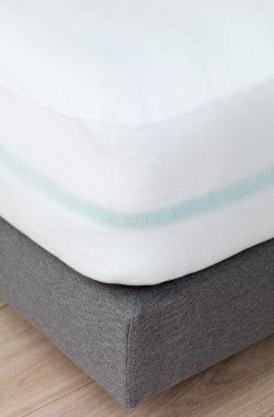 Lençol de algodão para colchões de bebé em algodão orgânico Kadolis sem PVC