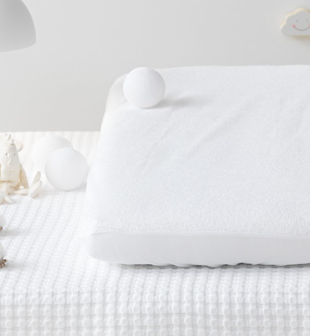 Lenzuolo per culla - Protezione impermeabile - Cotone organico - Senza PVC