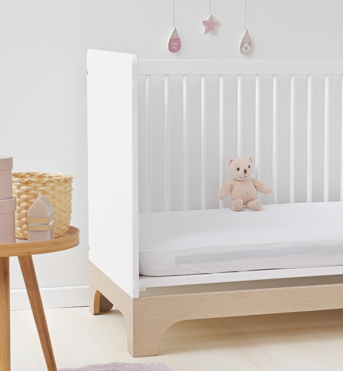 Alèse lit bébé protège matelas imperméable en coton 120X60 - Matelas enfant  - Meuble enfant - Meuble