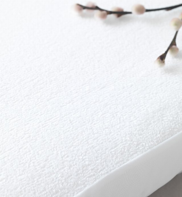 Breathable Organic Cotton cover for crib mattress without PVC