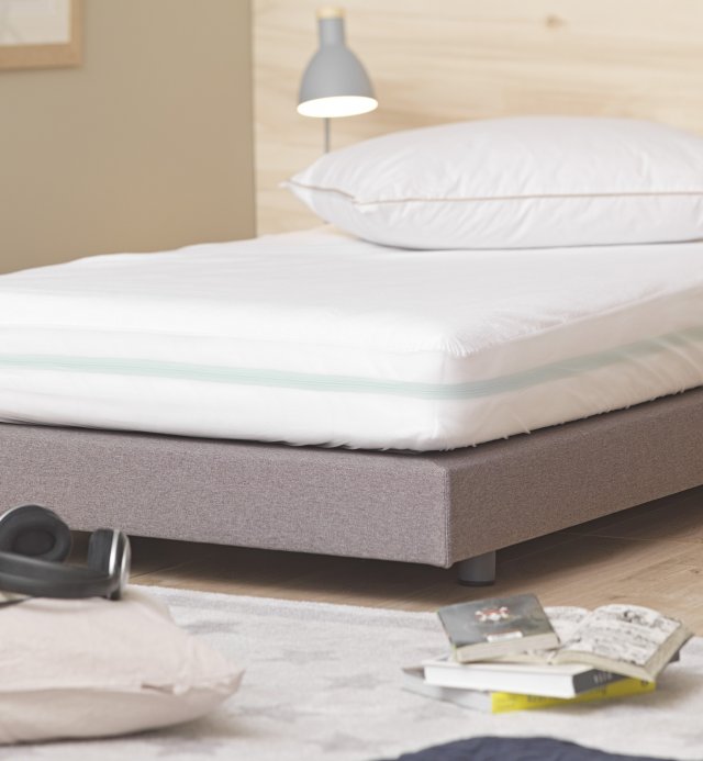 Protector de colchón impermeable - Algodón Orgánico - Cama de 90cm