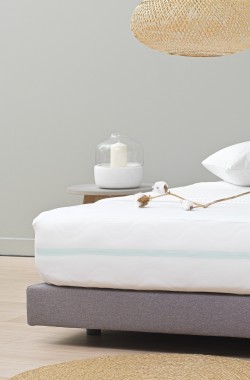 Coprimaterasso Impermeabile 1 Pezzo, Poliestere Traspirante Blu Semplice  Confortevole E Durevole, Copriletto, Adatto Per Letto Singolo, Letto Singolo,  Letto Completo, Letto Matrimoniale, Letto King Size, Adatto Per Uso  Domestico E In Hotel