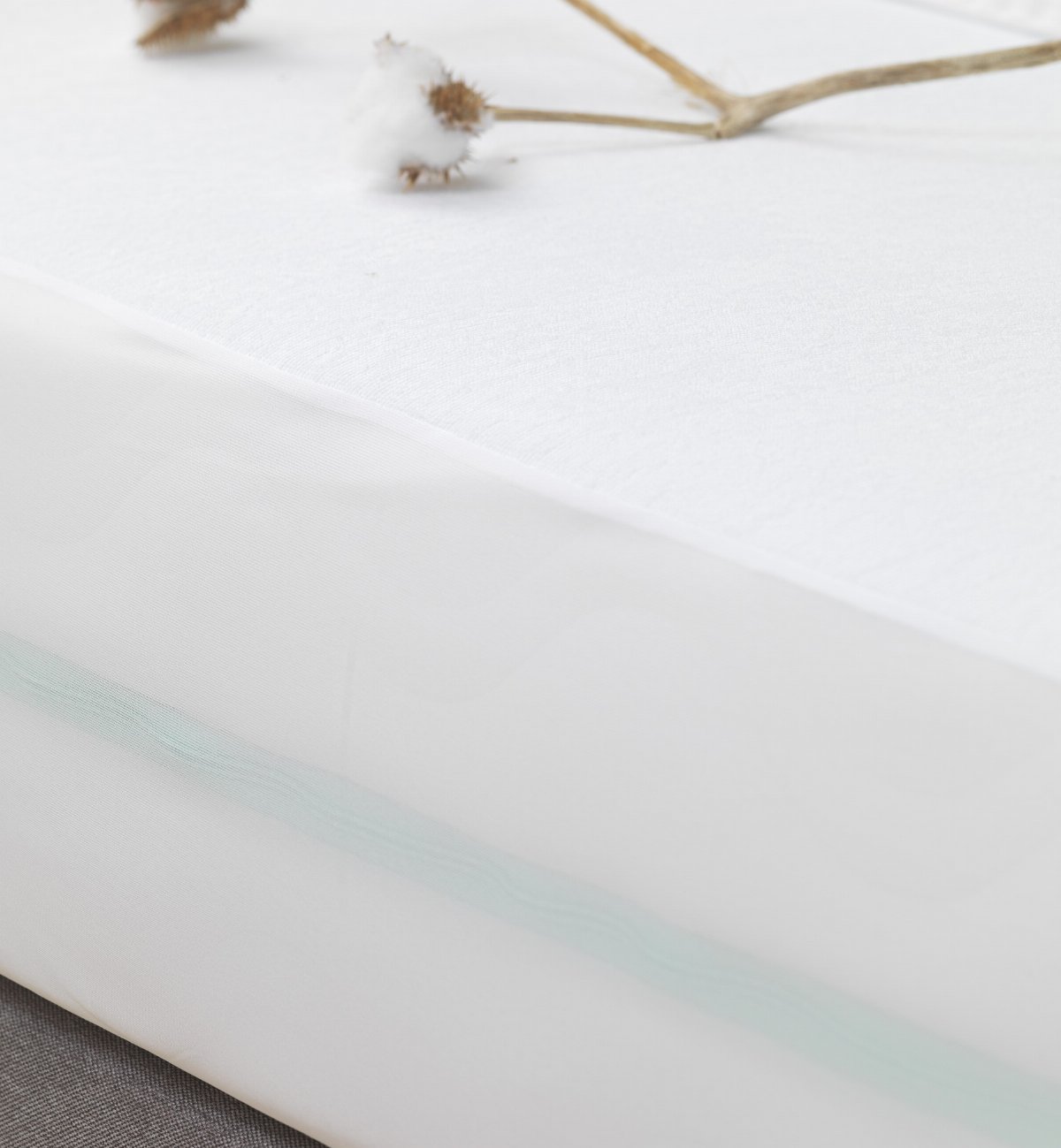 Alèse respirante imperméable en Coton Bio pour matelas adulte