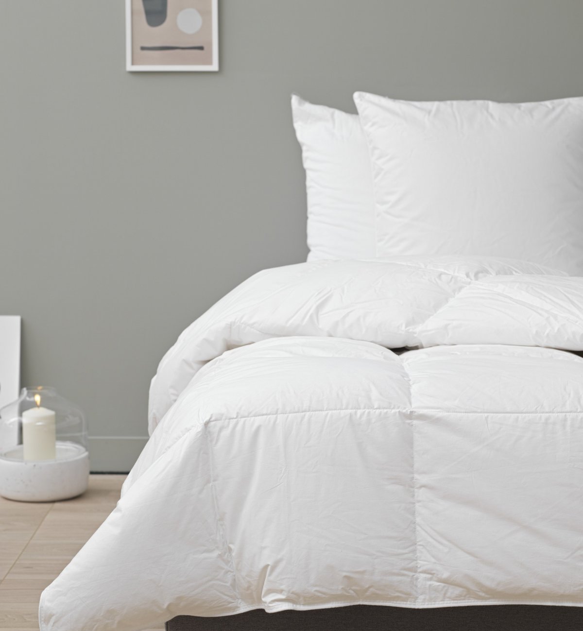 Couette adulte en duvet de plume de canard