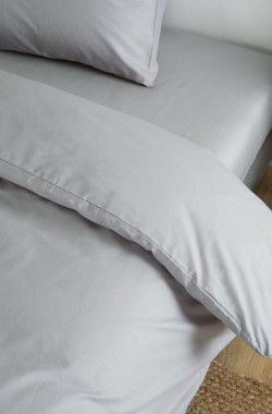 Capa de edredão individual em Algodão Orgânico para uma cama de solteiro