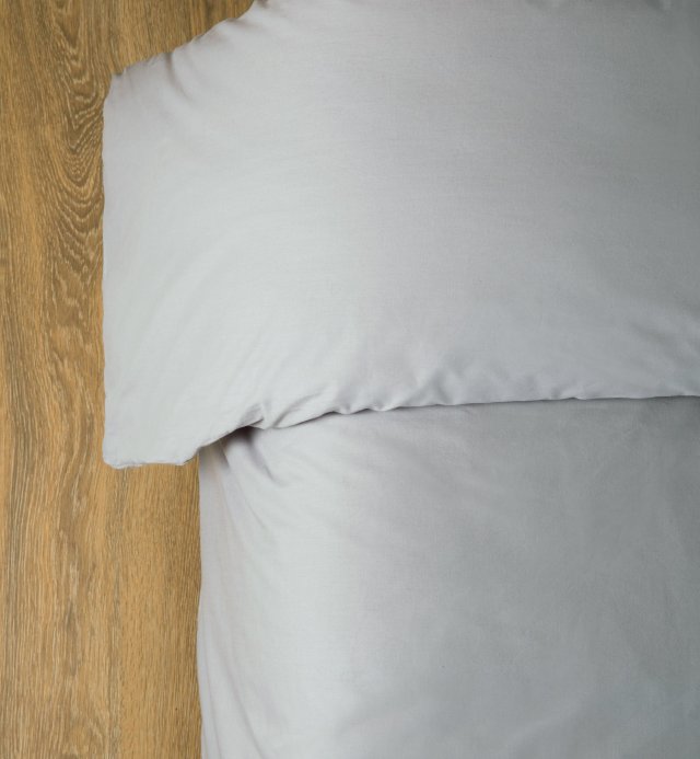 Duvet cover adult plain in Organic Cotton