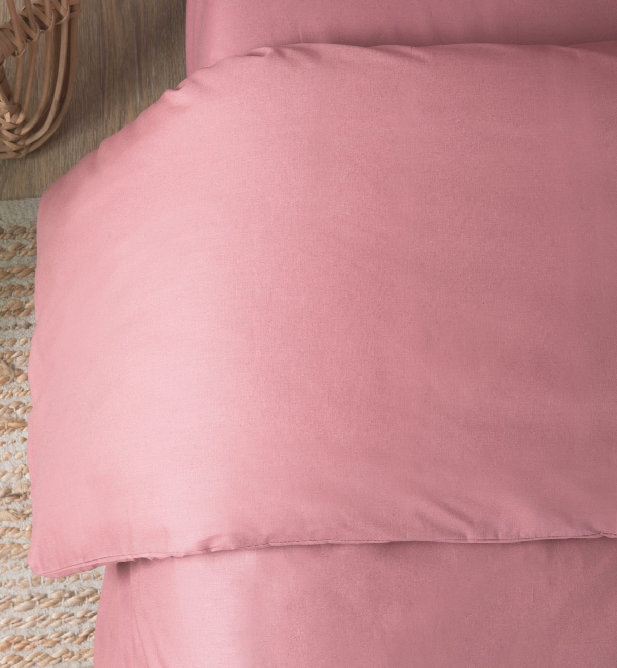 Duvet cover adult plain in Organic Cotton