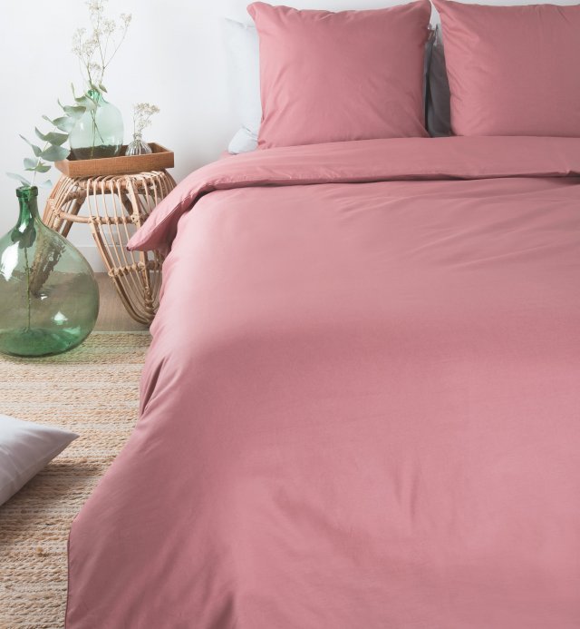 Duvet cover adult plain in Organic Cotton