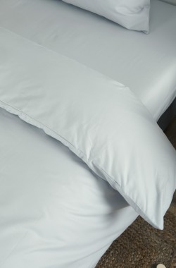 Einzelner Bettbezug aus Bio-Baumwolle für ein Einzelbett