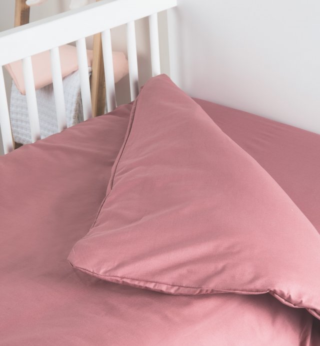 Organic Cotton for baby duvet cover plain color