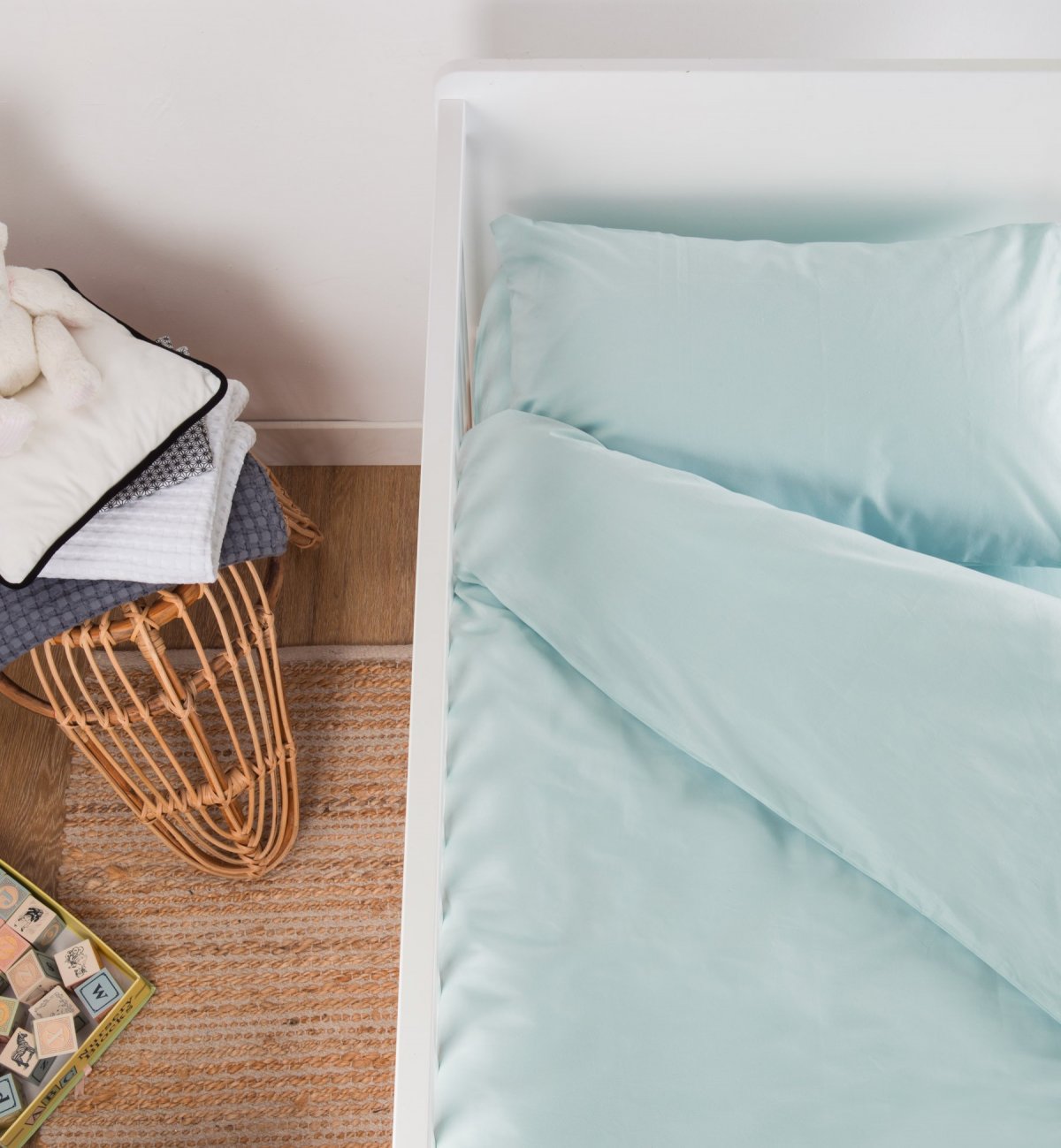 Taie d'oreiller Adulte Coton Bio couleurs aux choix