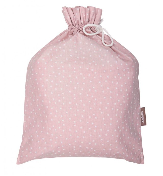 Sommerschlafsack aus Bio-Baumwolle mit Sternenmuster und Tasche