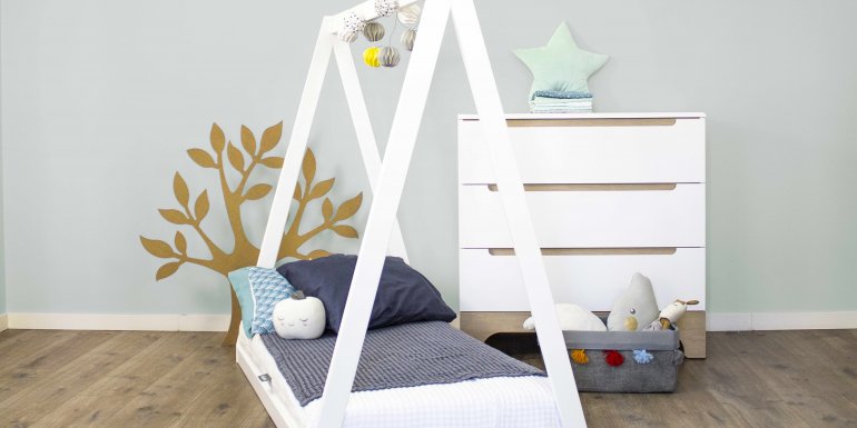 ¿Una cama de tipi para mi hijo? Kadolis