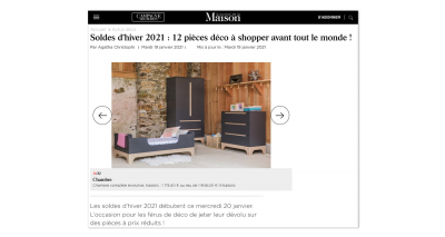 LE JOURNAL DE LA MAISON - JANUAR 2021